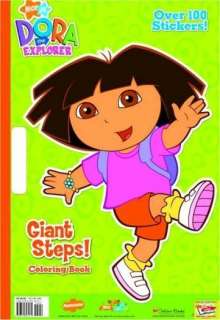 Nickelodeon Dora the Explorer Giant Steps Giant Coloring Book w 