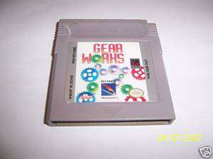 Gear Works (Game Boy) GB GBC GBA RARE 090451206045  