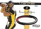 2005 Sage Aaron Rodgers GOLD Game Worn Jersey 19/25 University of 