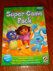 Nickelodeon Super Game Pack PC   BRAND NEW  