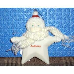   Star Snowbabies Christmas Ornament   Anthony 