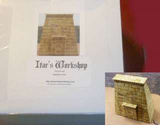   Workshop EGY 006 Egyptian Pylon 28mm Terrain Gateway Miniature NIB