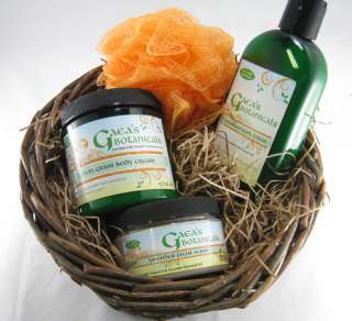 Gift Basket   Lotion, Facial Scrub, Body Cream  