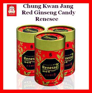 Cheong Kwan Jang Korean Red Ginseng Candy Renesee 120g  