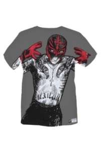 New WWE Rey Mysterio Respect The Mask mens gray tee t shirt XL  
