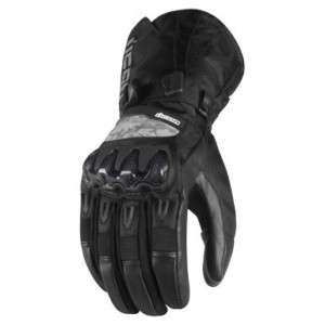Icon Patrol Waterproof Gloves Black Large L 3310 0267  