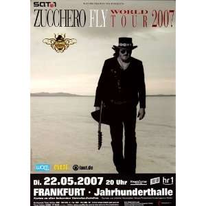  Zucchero   Fly 2007   CONCERT   POSTER from GERMANY