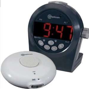  Digital Alarm Clock with Bed Shaker   Amplicom TCL 200 Digital Alarm 
