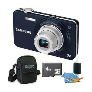  Samsung ST90 Compact 14.2 MP Indigo Blue Digital Camera 