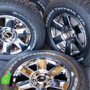   Armada Factory/OEM EcoDriven Chrome Wheels/Rim BFGoodrich Tires  