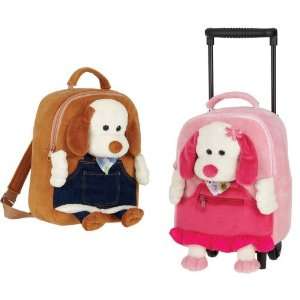  Girl Dog Trolley Backpack 12 by Fiesta Toys & Games