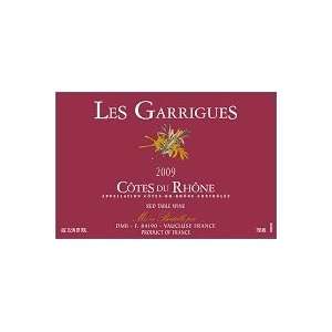  Les Garrigues Cotes Du Rhone 2010 750ML Grocery & Gourmet 