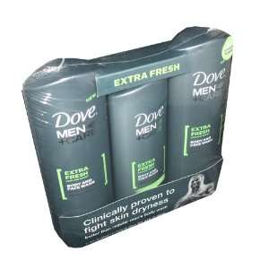 Dove Men Plus Care Clean Comfort Mild Formula Body and Face Wash Total 