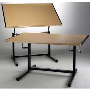   Dual Adjustment Drafting Table, 48 x 37.5 inches