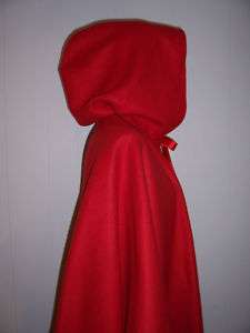 Little Red Riding Hood Cape w Hood 3 price options  