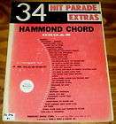 34 Hit Parade Extras   Hammond Organ (1959)