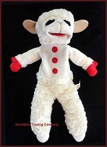 2002 Shari Lewis Lamb Chop 18 Hand Puppet Plush Aurora Soft Furry 