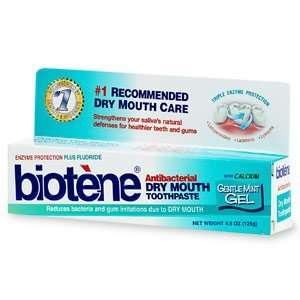  Biotene Dry Mouth Toothpaste Gentle Mint Gel 4.5 oz 
