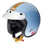 SC746 OMP GHIBLI VINTAGE FIA RACING HELMET CREAM SIZE S  