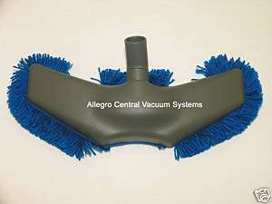 Central Vacuum Hardwood Floor Tool, Velcro Blue Pad 16  