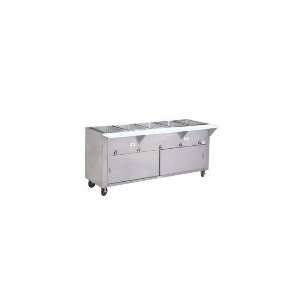  Supreme Metal SW 3E 120 DR MT   Hot Food Table w/ 3 Wells 