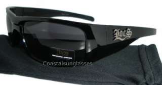 OG Locs Sunglasses Harley Davidson Easyrider Motorcycle Black Chrome 