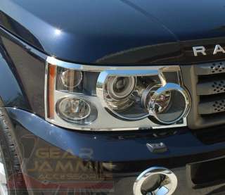 Range Rover Sport Chrome Head Light covers headlight  