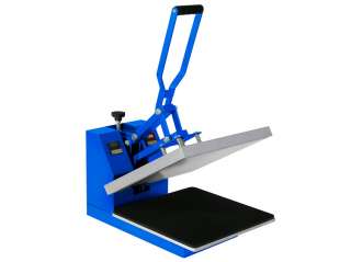 Shirt Heat Transfer Press Sublimation Machine 15 x 15 Blue / Silver 