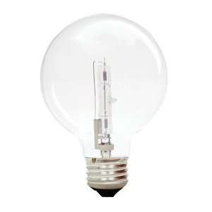  GE 60w 120v Edison G25 Halogen