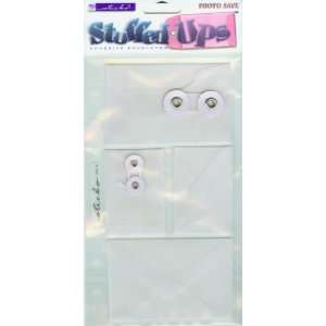    White Stuffed Ups Adhesive Envelopes Arts, Crafts & Sewing