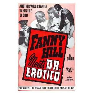  Fanny Hill Meets Dr. Erotico Poster Movie 11 x 17 Inches 