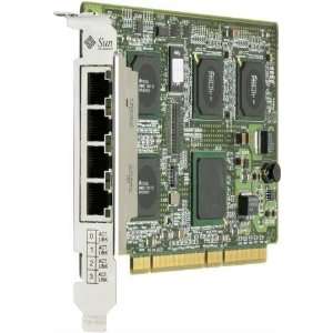 Sun Microsystems 501 6738 Quad Gigaswift Ethernet PCI XQGE X Network 