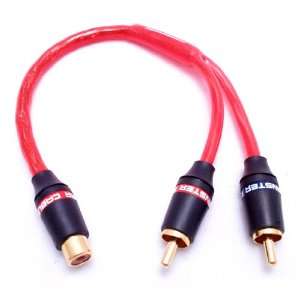  Monster Cable IL101 XLN Y 1F (1) Female to (2) Male Audio 