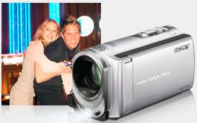 Sony DCR SX63 16GB Hybrid Recording Camcorder w/ 2.7” LCD& 60x Zoom 