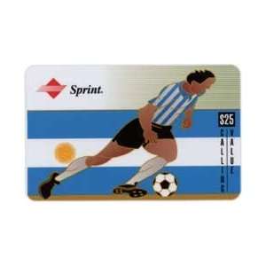   Phone Card $25. Soccer World Cup 1994 Argentina 