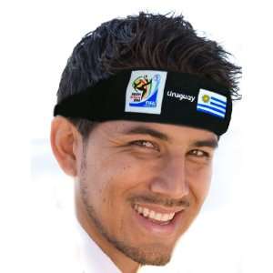 2010 FIFA World Cup South AfricaTM Headband for Uraguay. Official 