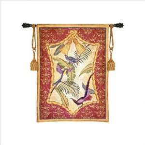  Aviary I Tapestry Style Fleur De Lis Gold 44   101