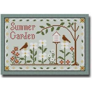  Summer Garden (with floss) Arts, Crafts & Sewing