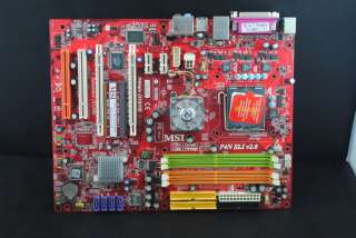 MSI P4N SLI XE Socket 775 nForce 430 intel motherboard  