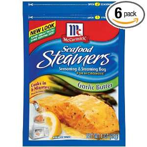 McCormick Garlic Butter Seafood Steamers, 1 Ounce Units (Pack of 12 