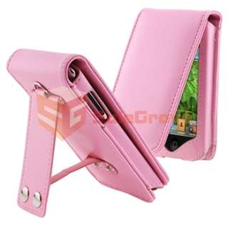 PINK Leather Case For Apple Ipod Touch 3rd Generation  