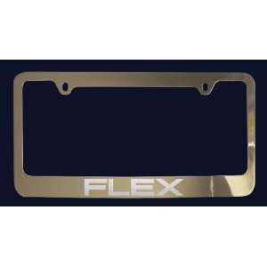  Ford Flex License Plate Frame (Zinc Metal) Everything 