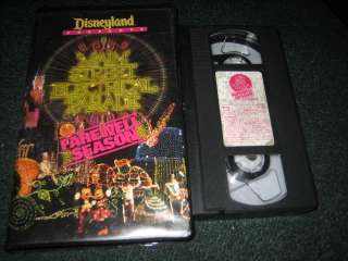 Disneyland Main Street Electrical Parade VHS ~ DISNEY  