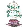 Bernina Artista Embroidery Machine Card COFFEE TALK  