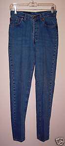 LEVIS vintage womens 501 jeans, Junior 9M, USA  