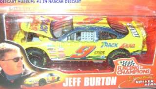 JEFF BURTON #9 TRACK GEAR NASCAR SIGNATURE SERIES HO  