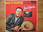 Jim Reeves country singer signed album page autograph  