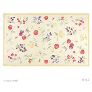  The Rug Market 16100D FRUIT GARDEN AREA RUG 5X8 Furniture 