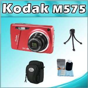 Digital Camera w/ 5x Wide Angle Optical Zoom, 3.0 LCD (Red) + Camera 