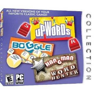 Boggle / Upwords / Hangman / Word Hunter Collection by Valusoft ( CD 
